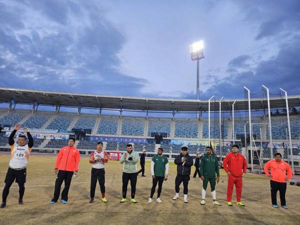 아시아육상투척선수권대회 선수들