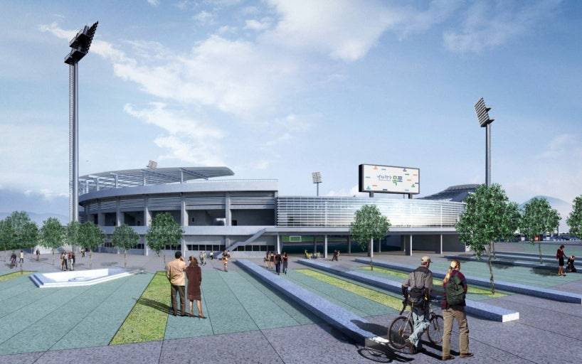 목포종합경기장 전경